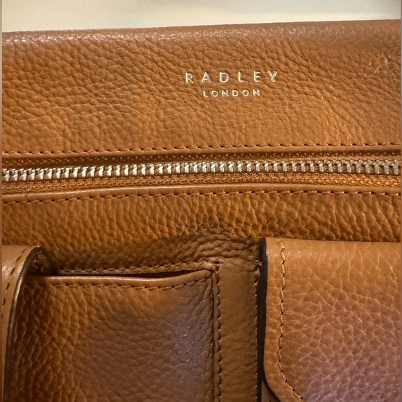 Radley London Brown Leather Crossbody Bag - Picture 7 of 12